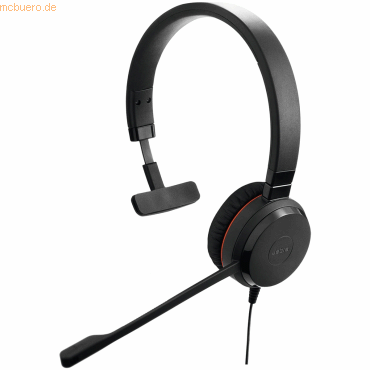 5706991023893 - Evolve 30 II MS Mono - Headset - On-Ear - kabelgebunden - 35 mm Stecker USB-C - Zertifiziert für Skype für Unternehmen