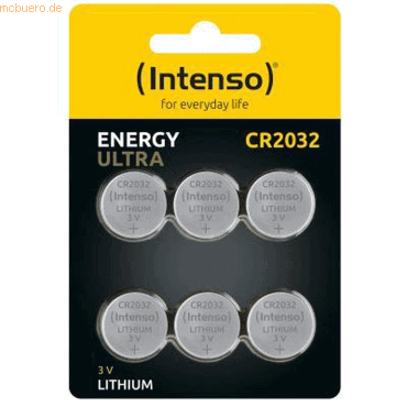 4034303027897 - Knopfzelle Energy Ultra CR2032 6er Blister 4034303027897 Inten