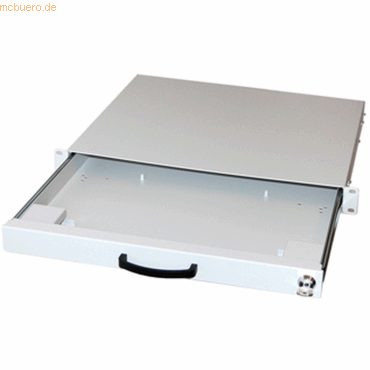 4015867125045 - Equip Tastatureinschub abschließbar ausziehbar 1U grau