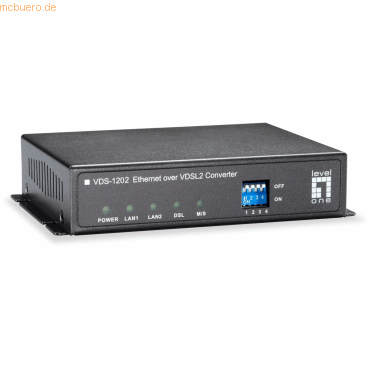 Digital data communication LevelOne VDS-1202 VDSL Ethernet Konverter