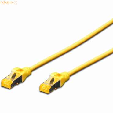 4016032327530 - 5 m ASSMANN DIGITUS Professional CAT 6A S-FTP Patchkabel 5 m Gelb DK-1644-A-050 Y 4016032327530