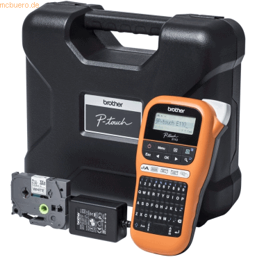 Brother Brother P-touch PT-E110VP Handheld Beschrifter mit Koffer