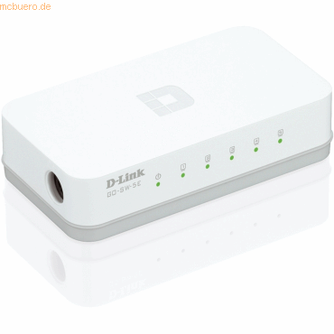 D-Link D-Link GO-SW-5E 5-Port Easy Desktop Switch