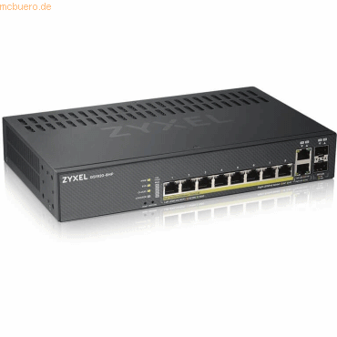 Zyxel ZyXEL GS1920-8HPv2 10-Port Smart mgd Gigabit Switch 8x PoE+