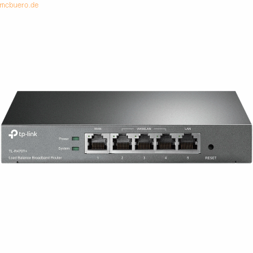 TP-Link TP-Link TL-R470T+ 5-Port Multi-WAN Loadbalance Breitbandrouter