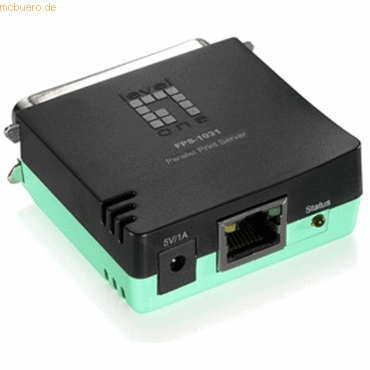 Digital data communication LevelOne FPS-1031 Print Server mit 1 Parall