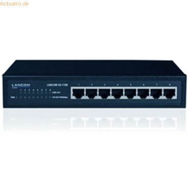 LANCOM Systems LANCOM GS-1108 Gigabit Switch 8-Port (10/100/1000 MBit/