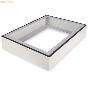 4016032444169 - DN-19 PLINTH-45-I-OD 19 Zoll Netzwerkschrank-Sockel Geeignet für Schranktiefe 450 mm Grau (RAL 7035) Grau Grau (Metallgehäuse)