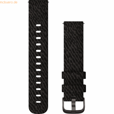 0753759243623 - Quick Release Band - Uhrarmband für Smartwatch - 125 - 190 mm - Hardware in Schiefergrau gewebtes Nylonarmband in Black Pepper - für Approach S40 Forerunner 245 645 Venu vÃvoactive 3 vÃvomove 3 HR Luxe Style 0753759243623 - Quick Release Band - Uhrarmband für Smartwatch - 125 - 190 mm - Hardware in Schiefergrau gewebtes Nylonarmband in Black Pepper - für Approach S40 Forerunner 245 645 Venu vÃvoactive 3 vÃvomove 3 HR Luxe Style