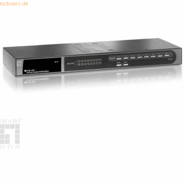 4015867138083 - Level One KVM Switch 483cm 16x PS2 USB KVM-1631 mit Slot KVM-1631