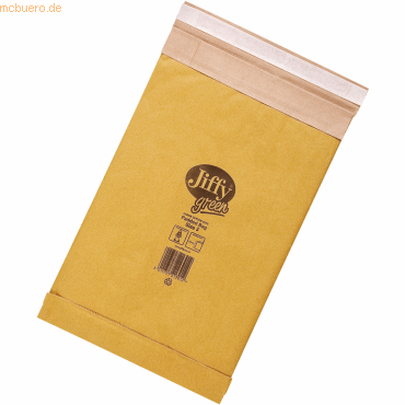 8711717009232 - 10 x Papierpolstertasche Jiffy 3 Innenmaß 195x343mm braun