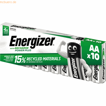 Energizer Akku Recharge PowerPlus Mignon NiMh 2000 mAh VE=10 Stück