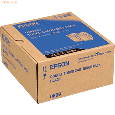 Epson Toner Original Epson S050609 schwarz VE=2 Stück