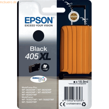 Epson Tinte Original Epson 405XL schwarz
