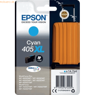 Epson Tinte Original Epson 405XL cyan