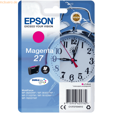 Epson Tintenpatrone Epson T2703 magenta