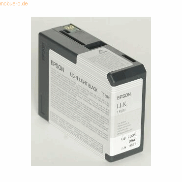 Epson Tinte Original Epson C13T580900 schwarz-light
