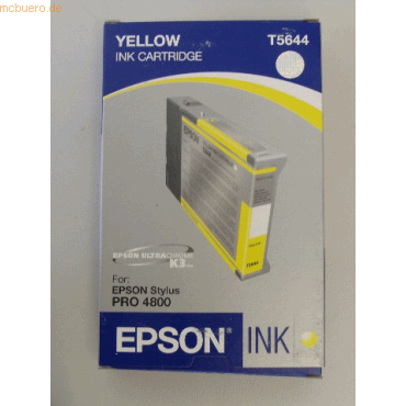 0010343852747 - ORIGINAL C13T605400 EPSON ST PRO4800 TINTE YEL ST