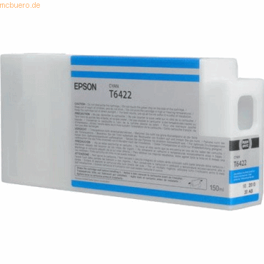 0010343872929 - - 150 ml - Cyan - original - Tintenpatrone - für Stylus Pro 7700 Pro 7890 Pro 7900 Pro 9700 Pro 9890 Pro 9900 Pro WT7900 0010343872929 - - 150 ml - Cyan - original - Tintenpatrone - für Stylus Pro 7700 Pro 7890 Pro 7900 Pro 9700 Pro 9890 Pro 9900 Pro WT7900