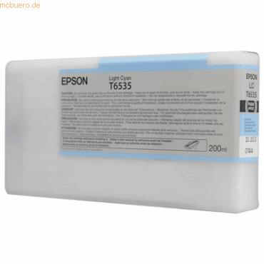 8715946470627 - Original C13T653500 T6535 Tintenpatrone cyan hell 8715946470627 - Original C13T653500 T6535 Tintenpatrone cyan hell
