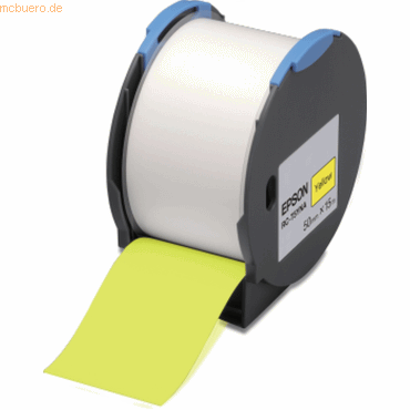 8715946515205 - Selbstklebendes Polyolefin-Plastikband gelb RC-T5YNA (5 cm x 15 m) für LabelWorks Pro100 8715946515205 - Selbstklebendes Polyolefin-Plastikband gelb RC-T5YNA (5 cm x 15 m) für LabelWorks Pro100