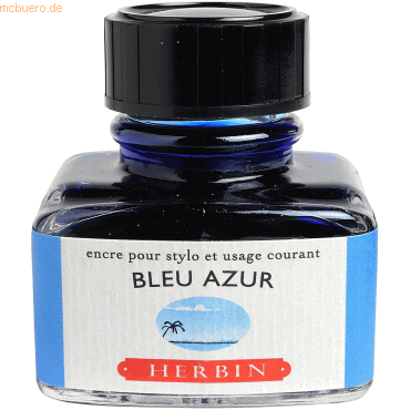 3188550130129 - 4 x Füllertinte 30ml Azurblau