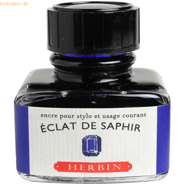 3188550130167 - 4 x Füllertinte 30ml Zaphirblau