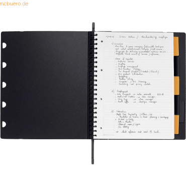 3037921321461 - 6 x Meetingbook Exactive green filing A4 liniert schwarz 3037921321461 - 6 x Meetingbook Exactive green filing A4 liniert schwarz