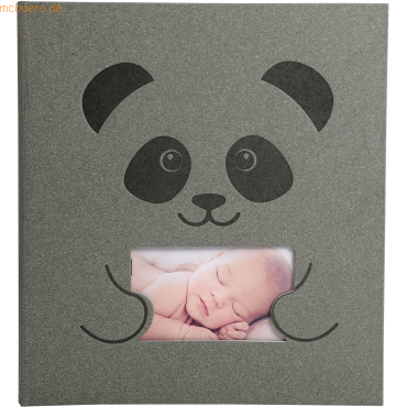 3130630165613 - 2 x Fotoalbum Zephire 29x32cm 60 Seiten grau