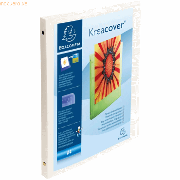 3130630511892 - 20 x Präsentationsringbuch Kreamax A4 15mm 4 Ringe weiß 3130630511892 - 20 x Präsentationsringbuch Kreamax A4 15mm 4 Ringe weiß
