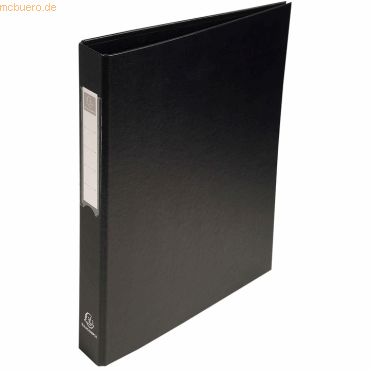 3130630513810 - Ringbuch DIN A4 Polypropylen 4 Ringe 25 mm Schwarz 3130630513810 - Ringbuch DIN A4 Polypropylen 4 Ringe 25 mm Schwarz