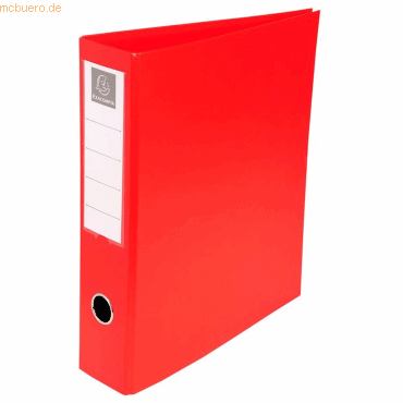 3130630517450 - 10 x Ringbuch XXL A4 Kunststoff 4 Ringe 70mm rot 3130630517450 - 10 x Ringbuch XXL A4 Kunststoff 4 Ringe 70mm rot