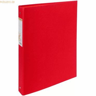 3130630519850 - 10 x Ringbuch Forever A4 30mm 4 Ringe rot