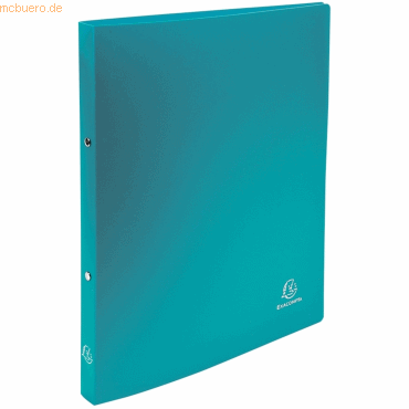 3130636541831 - 25 x Ringbuch Uni A4 PP 2 Ringe 15mm grün