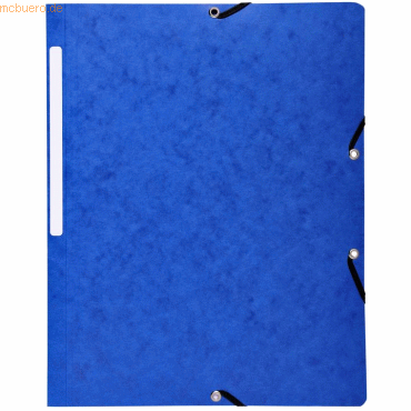 3130630554127 - 10 x Eckspannmappe A4 Manila-Karton 355g qm blau 3130630554127 - 10 x Eckspannmappe A4 Manila-Karton 355g qm blau
