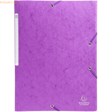 3130630557579 - 50 x Sammelmappe A4 Scotten Manila-Karton 425g qm violett