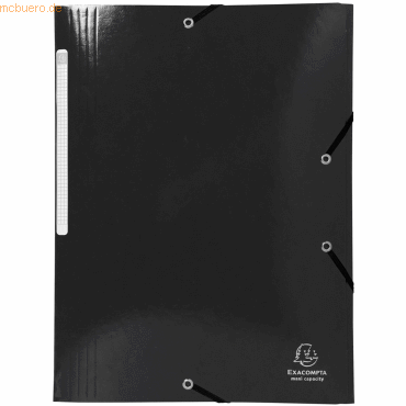 3130630558217 - 25 x Eckspanner Iderama A4 425g qm schwarz 3130630558217 - 25 x Eckspanner Iderama A4 425g qm schwarz
