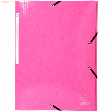 3130630558248 - Eckspannermappe Iderama A4 Karton rosa 3130630558248 - Eckspannermappe Iderama A4 Karton rosa