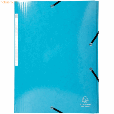 3130630558279 - Eckspannermappe Iderama A4 Karton hellblau 3130630558279 - Eckspannermappe Iderama A4 Karton hellblau