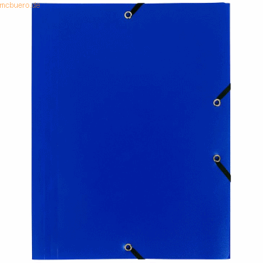 3130630559023 - Eckspannermappe Opaque Eco DIN A4 PP blau 3130630559023 - Eckspannermappe Opaque Eco DIN A4 PP blau