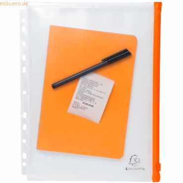 3130630573340 - 2 x Reißverschlusstasche Exactive A4 VE=5 Stück