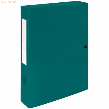 3130630596332 - Archivbox mit Druckknopf PP 60 mm grün 3130630596332 - Archivbox mit Druckknopf PP 60 mm grün