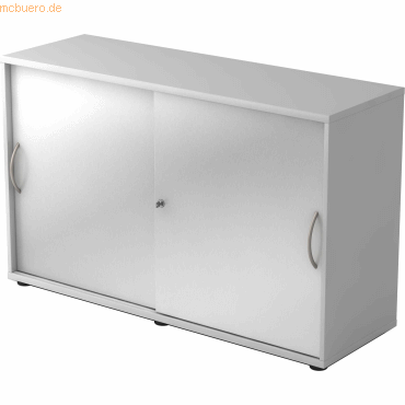 mcbuero.de Schiebetürschrank Derie 9 2 OH BxTxH 120x40x74,8cm Griff BM