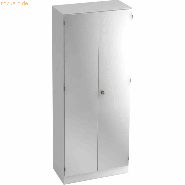 4032062155059 - PRO SIGNA K 6100 SG - 5 OH mit Knauf (abschließbar) Schrank Weiß Silber