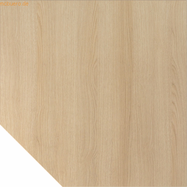 4032062164914 - Verbindungsplatte höhenverstellbar Prokura eiche Trapezform 1200 x 800 x 680 - 760 cm