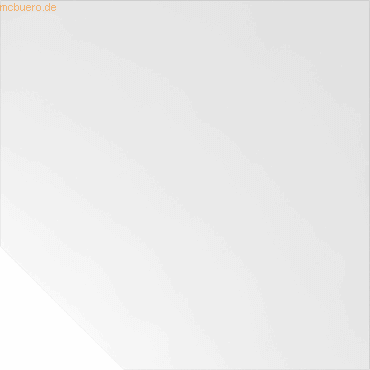 4032062035344 - Verbindungsplatte höhenverstellbar Prokura weiß Trapezform 1200 x 800 x 680 - 760 cm