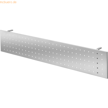 4032062155844 - Sichtschutz Blende silber Schreibtisch-Sichtschutz 4032062155844 HAMMERBACHER 4032062155844 - Sichtschutz Blende silber Schreibtisch-Sichtschutz 4032062155844 HAMMERBACHER