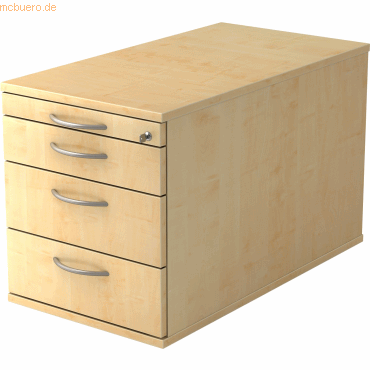 4032062121573 - PRO SIGNA TC30 BM - Rollcontainer Ahorn Holz mit 3 Schüben Bogengriff Metall 4032062121573 - PRO SIGNA TC30 BM - Rollcontainer Ahorn Holz mit 3 Schüben Bogengriff Metall