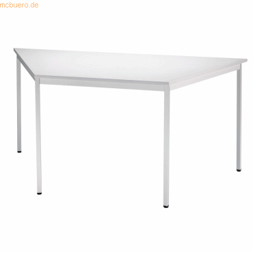 4032062005958 - Konferenztisch VVT16 5 72cm (H) 160 80x69cm (BxT) 6 Personen Trapezform grau grau 4032062005958 Hammerbacher 4032062005958 - Konferenztisch VVT16 5 72cm (H) 160 80x69cm (BxT) 6 Personen Trapezform grau grau 4032062005958 Hammerbacher
