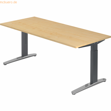 4032062172544 - PRO XTRA XB 19 GC Schreibtisch - Ahorn 180 x 80 höhenverstellbar